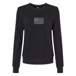 Women's Trident Flag Eco-Washed Terry Throwback Pullover