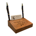 Trident Business Card and Two Pen Holder