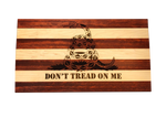 Don't Tread on Me Wooden Carving