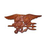Sapele 24" Trident Wood Carving - UDT-SEAL Store
