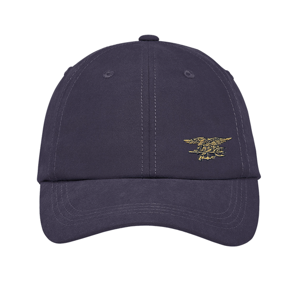 ◆VERUTUM◆ 2nd Trident Navy Ball Cap HW-BC002/NV Trident Navy Sueded Ball Cap – UDT-SEAL Store