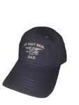 Navy SEAL Dad Ball Cap with Flag