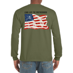 Bone Frog Flag Long Sleeve T-Shirt