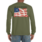 Bone Frog Flag Long Sleeve T-Shirt
