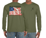 Bone Frog Flag Long Sleeve T-Shirt