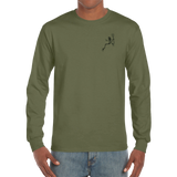 Bone Frog Flag Long Sleeve T-Shirt