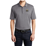 Port Authority Association Trident Spear Grey Stripe Polo