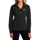 Ladies Trident Flag Microfleece Full Zip Jacket