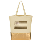 Trident Flag Cotton Tote Bag