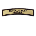 Never Forget 6-28-05 Patch - UDT-SEAL Store
 - 1