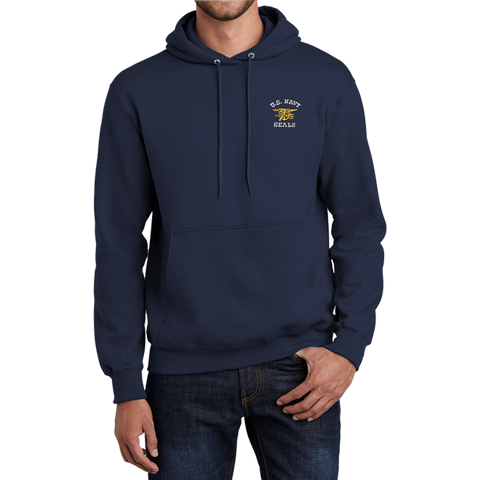 US NAVY SEALS and Trident Essential Fleece Hooded Sweatshirt