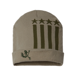 Bone Frog Patriotic Cuffed Beanie