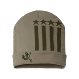 Bone Frog Patriotic Cuffed Beanie