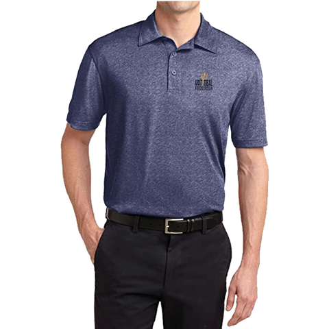 Association Trident Spear Navy Heather Contender Polo