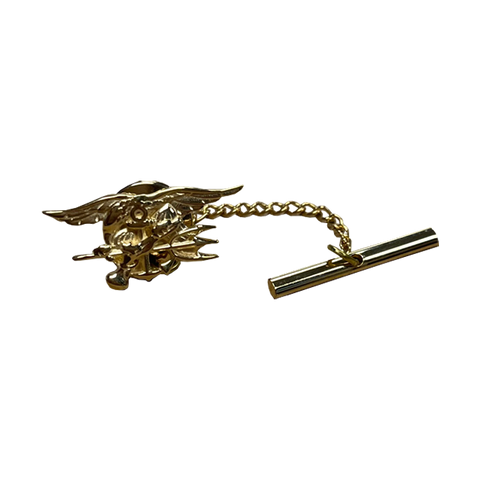 14K Yellow Gold Trident Tie Tack