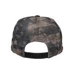 Bone Frog Garment Washed Black Flag Offroad Cap