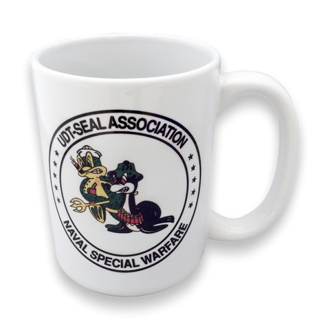 UDT-SEAL Association White Coffee Mug - UDT-SEAL Store

