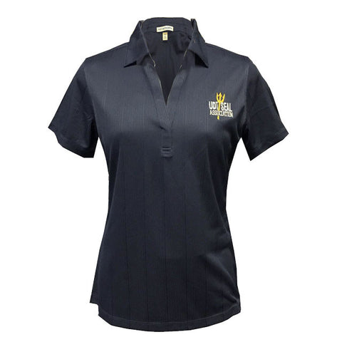 UDT SEAL Association Ladies Performance Jacquard Polo Shirt